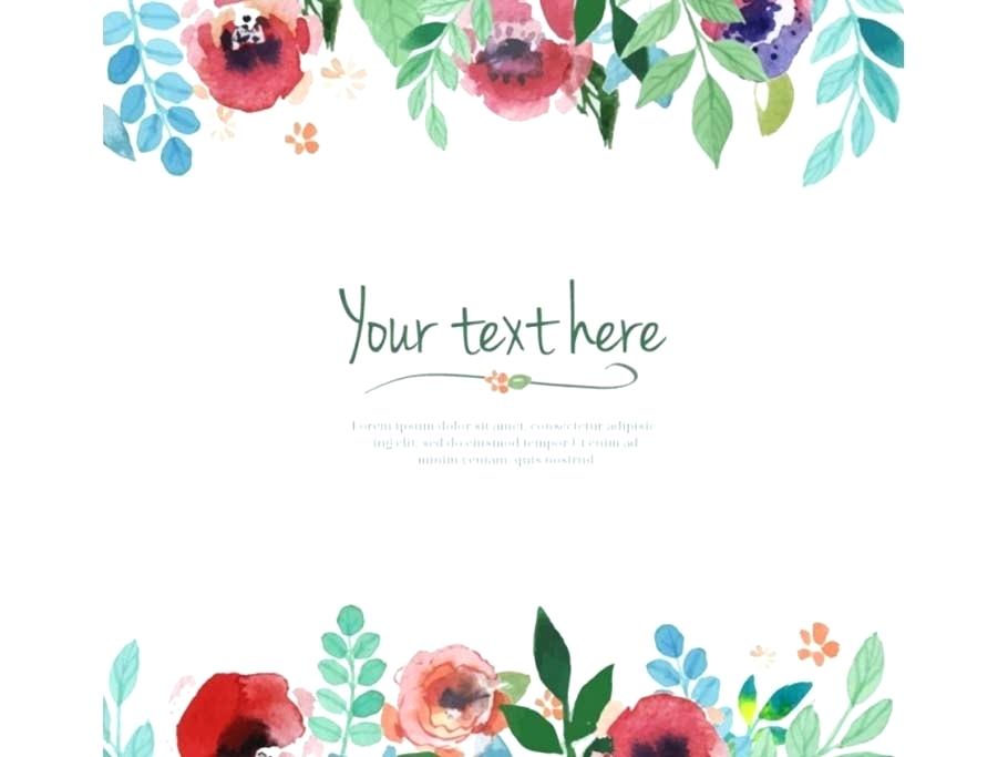 910x683 Watercolor Flowers Free Vector