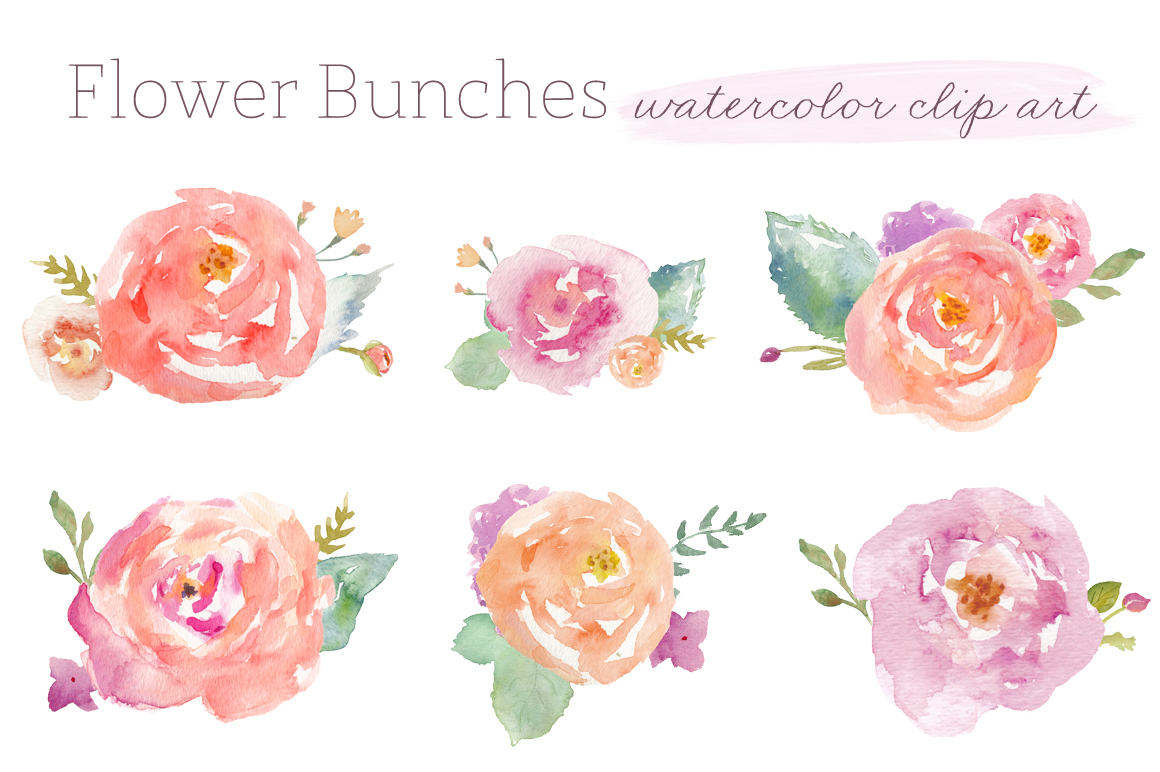 Free Watercolor Flower Vector
