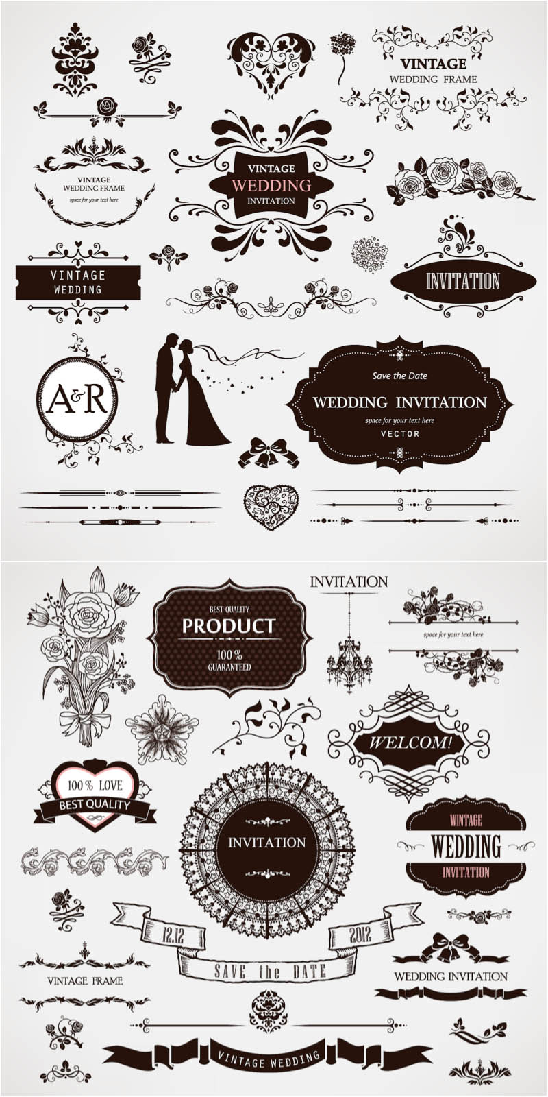 Free Wedding Vector Images