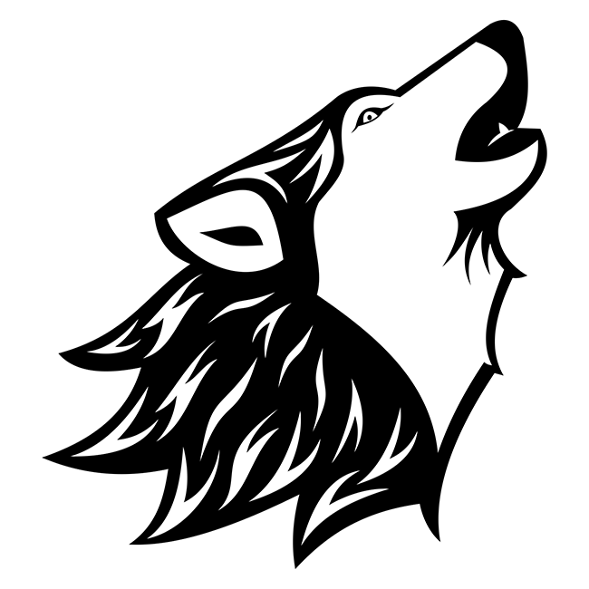 650x650 Howling Wolf Tattoo