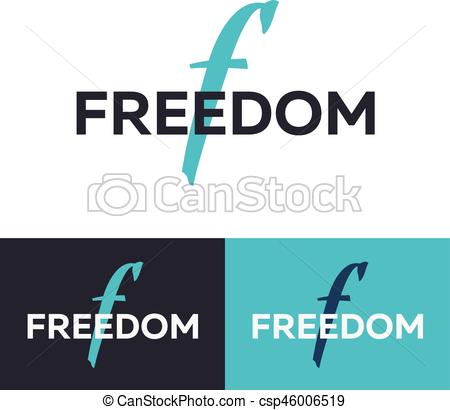 450x410 Freedom Logo Letter F Logo Vector Logo Template Logotype