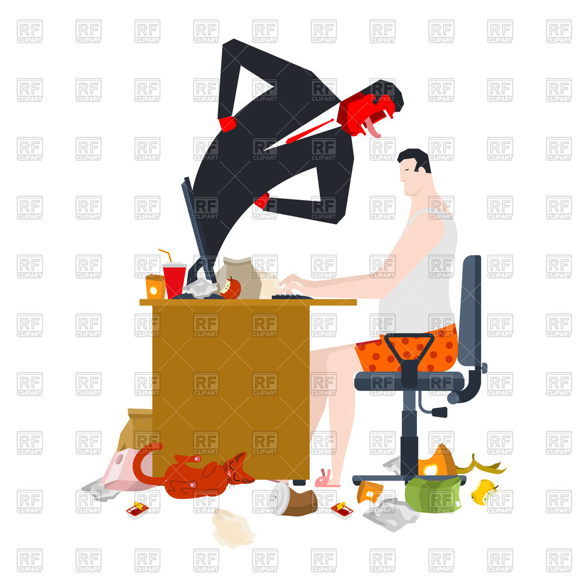 1200x1200 Angry Boss Screams