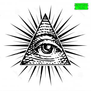 300x300 Freemason Symbol Illuminati Logo With Compasses Vector Studiogrfx