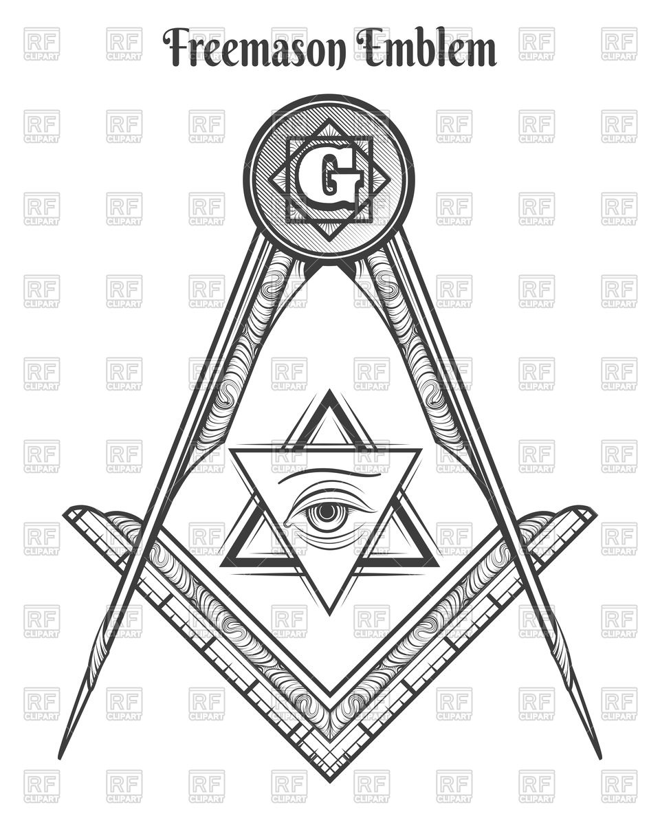 960x1200 Freemason Square And Compass Vector Image Of Fonts Type
