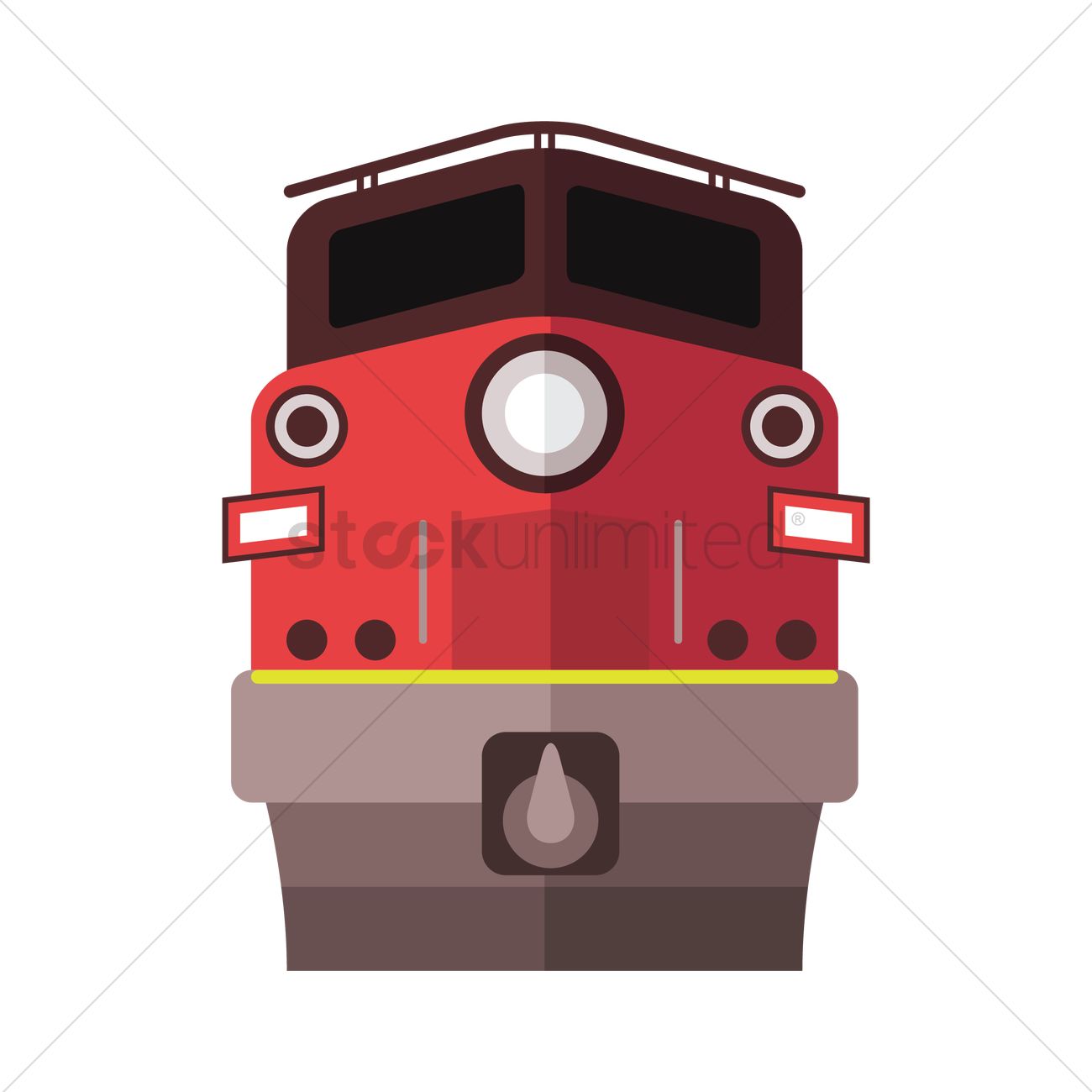 1300x1300 Freight Train Vector Image