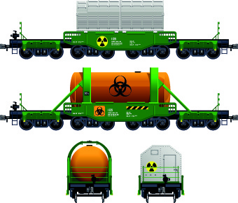 340x290 Freight Train Transporter Vector Free Vector In Encapsulated