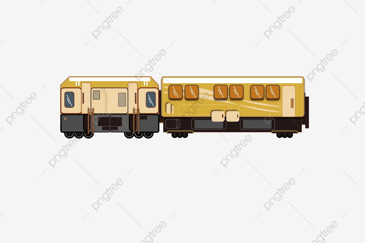1200x800 Cartoon Train Hand Drawn Train Yellow Train Illustration Passenger