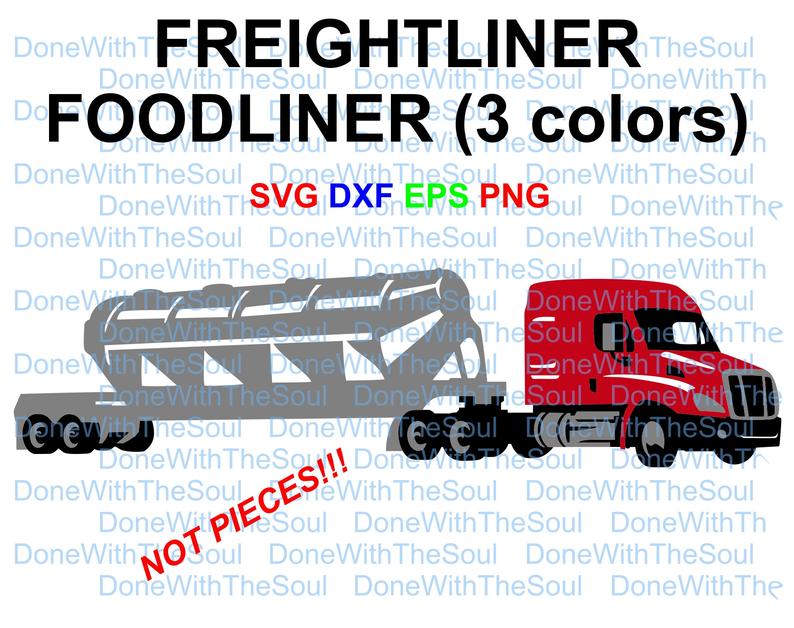 794x628 Freightliner Foodliner Foodliner Freightliner Truck Etsy
