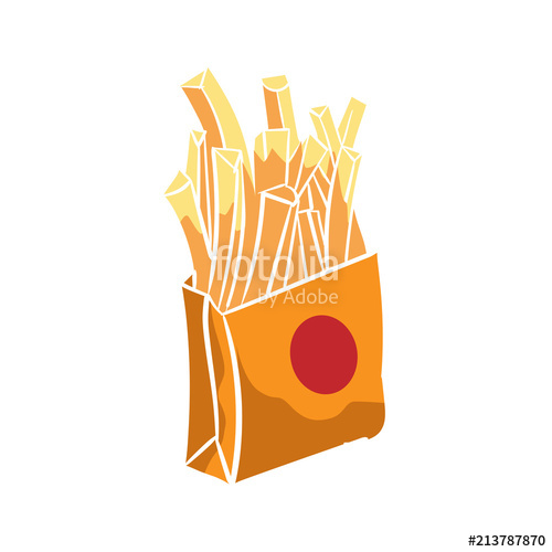 500x500 French Fries Vector Illustration Stock Image And Royalty Free