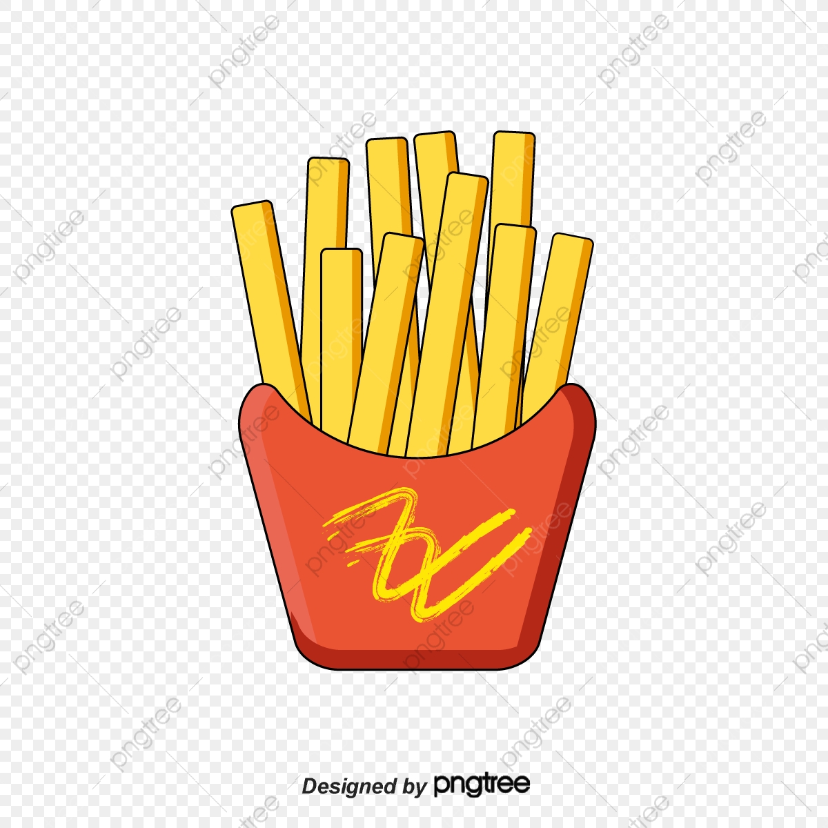 1200x1200 French Fries, Vector Fries, Cartoon Fries Png And Vector