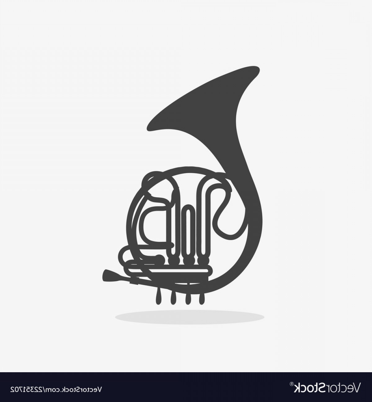 1200x1296 Logo With French Horn Vector Soidergi