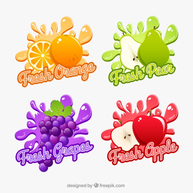 626x626 Fresh Fruits Vector Free Download