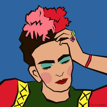 375x375 Frida Kahlo Vector Paintings For Sale Saatchi Art