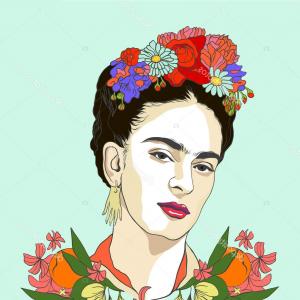 Frida Kahlo Vector at Vectorified.com | Collection of Frida Kahlo ...