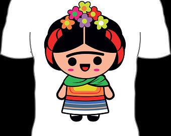 Frida Kahlo Vector Etsy 340x270 Frida Kahlo Vector Etsy