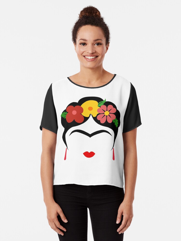 Frida Vector T Shirt 750x1000 Frida Vector T Shirt