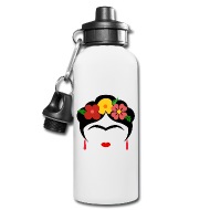 Frida Vector Water Bottle Spreadshirt 190x190 Frida Vector Water Bottle Spreadshirt