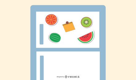 442x260 Fridge Vector Graphics To Download