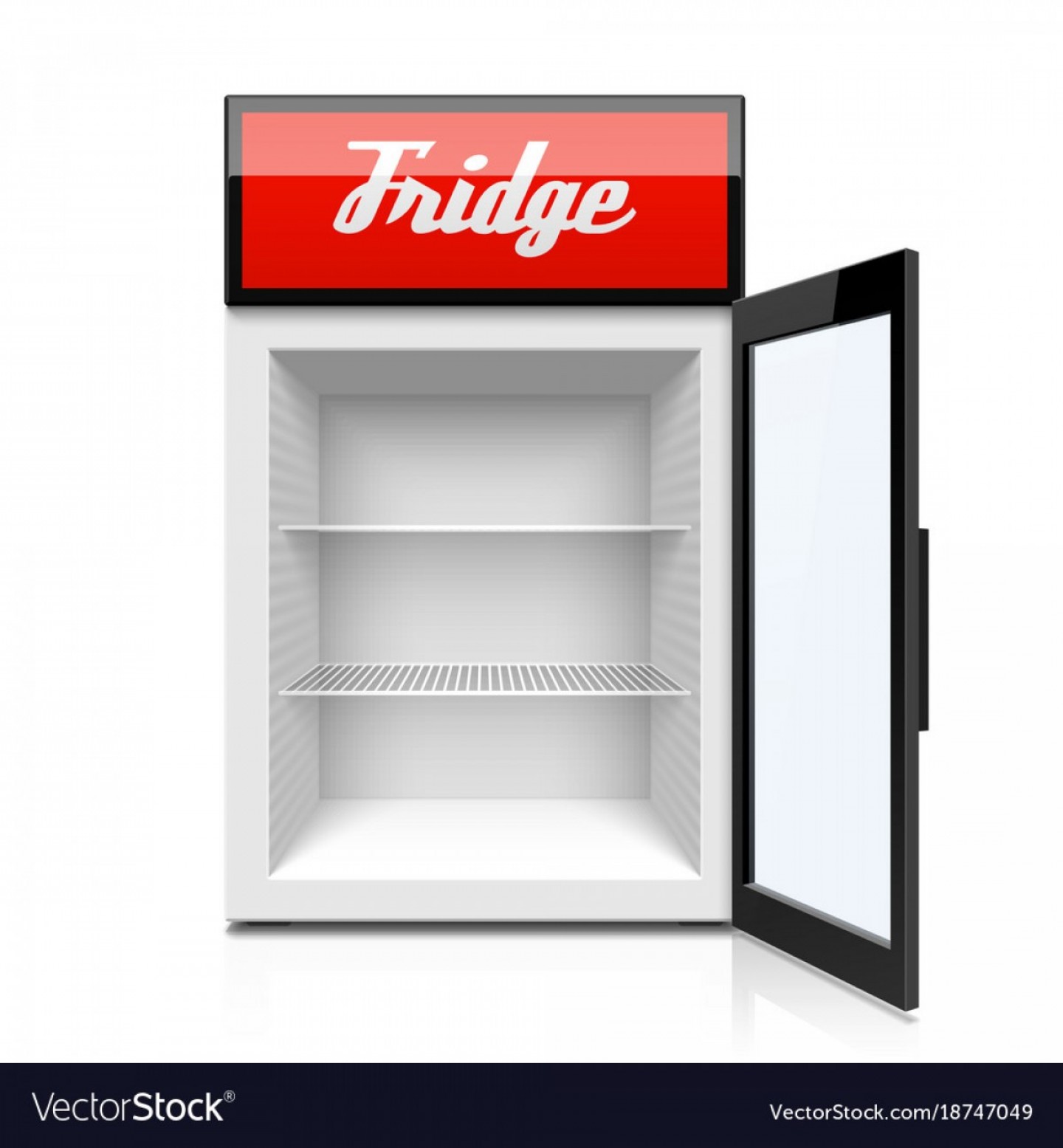 1440x1555 Glass Door Mini Refrigerator Fridge Vector Catchsplace
