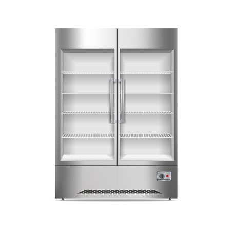 450x450 Commercial Fridge Icon Realistic Illustration Of Commercial