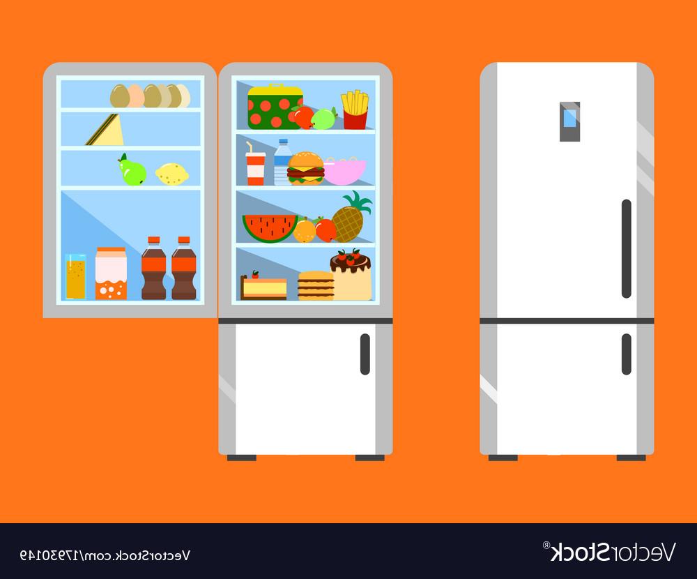 1000x830 Top Getting A Drink Of Milk From Fridge Vector Library Free