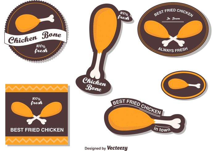 700x490 Fried Chicken Vector Labels Free Vectors Ui Download