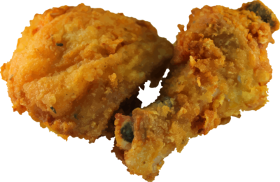 400x260 Fried Chicken Vector Clipart
