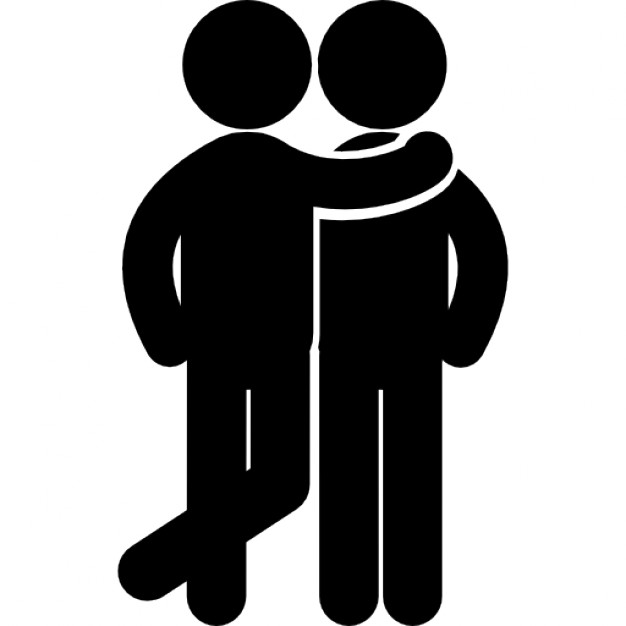 Friends Vector Icon 626x626 Friends Vector Icon