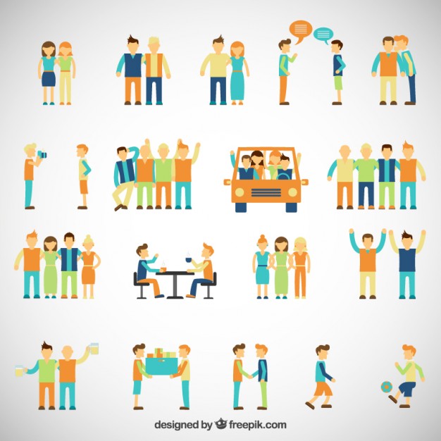 Friends Icons Vector Free Download 626x626 Friends Icons Vector Free Download