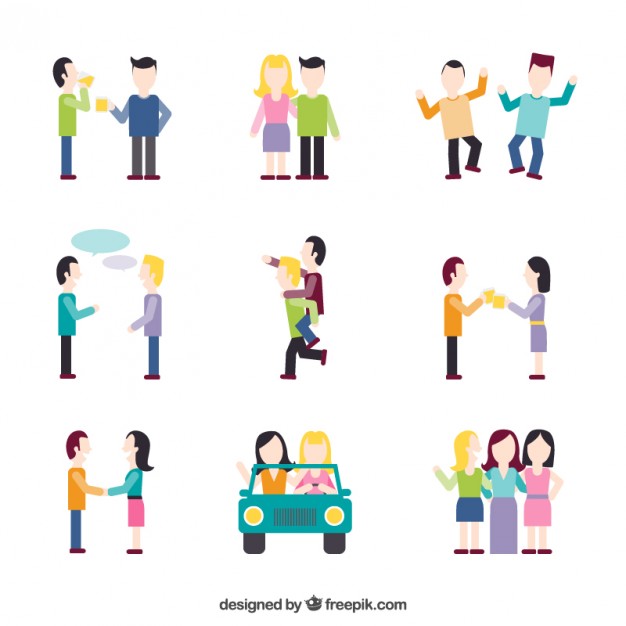 Friends Icons Collection Vector Free Download 626x626 Friends Icons Collection Vector Free Download