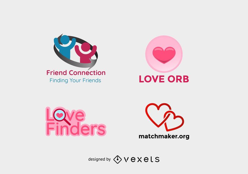 813x570 Dating And Friends Logos