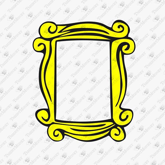 570x570 Friends Tv Show Peephole Frame Friends Show Friends