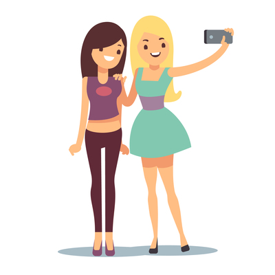 400x400 Page Friends On Curated Vector Illustrations, Stock Royalty Free