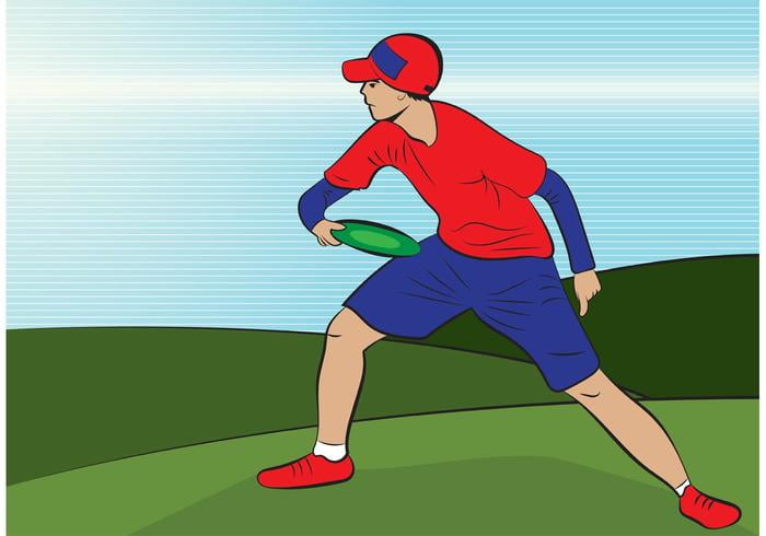700x490 Frisbee Man Vector Free Graphics Uihere