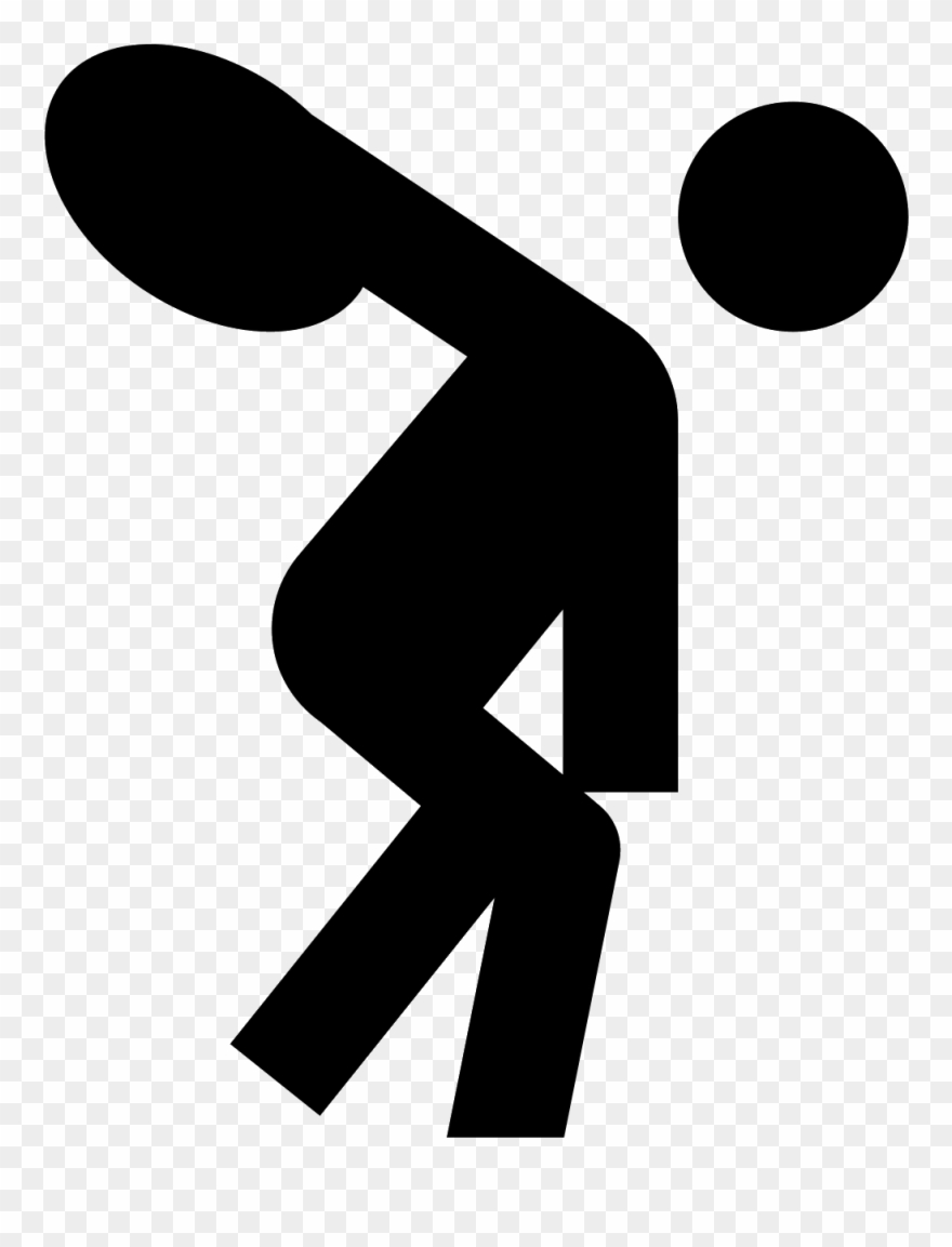 880x1153 Frisbee Vector Black And White