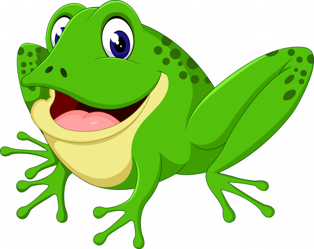 Frog Cartoon Vector at Vectorified.com | Collection of Frog Cartoon ...