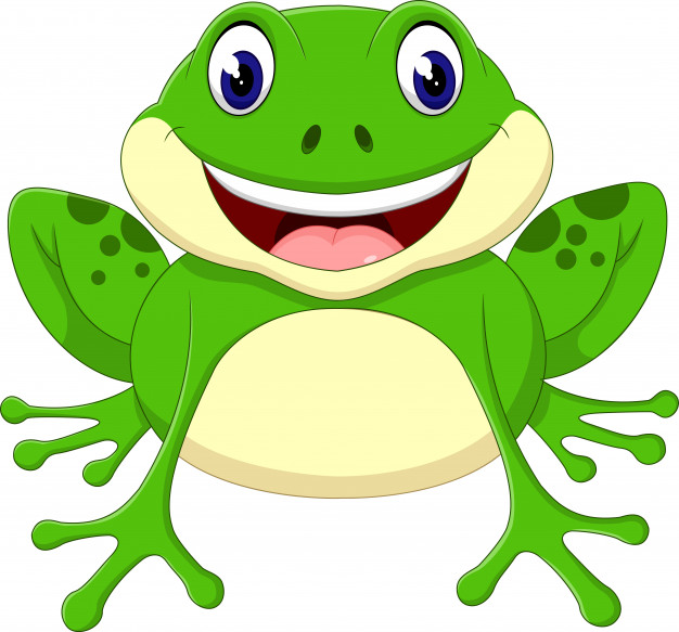 Frog Cartoon Vector at Vectorified.com | Collection of Frog Cartoon ...