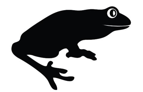 480x309 Frog Silhouette Vector Silhouettes Vector