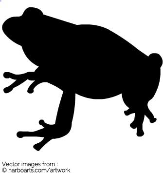 335x355 Download Frog Silhouette