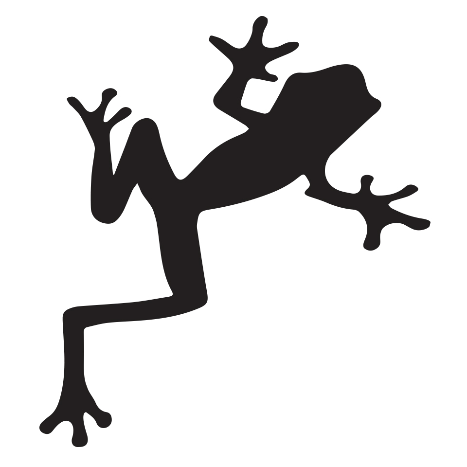 960x960 Extraordinary Idea Tree Frog Silhouette At Getdrawings Com Free