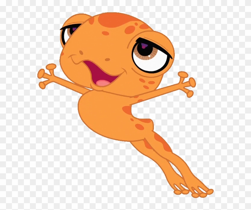 Lps Jumping Orange Frog Vector 840x703 Lps Jumping Orange Frog Vector