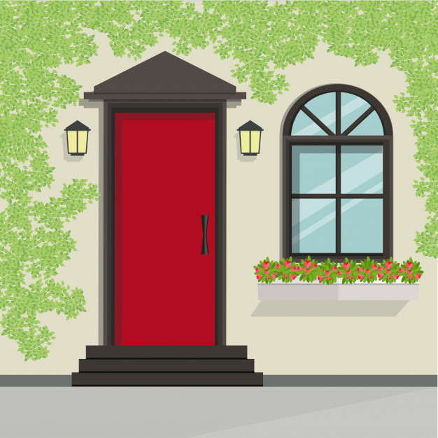 Front Door Vector at Vectorified.com | Collection of Front Door Vector ...