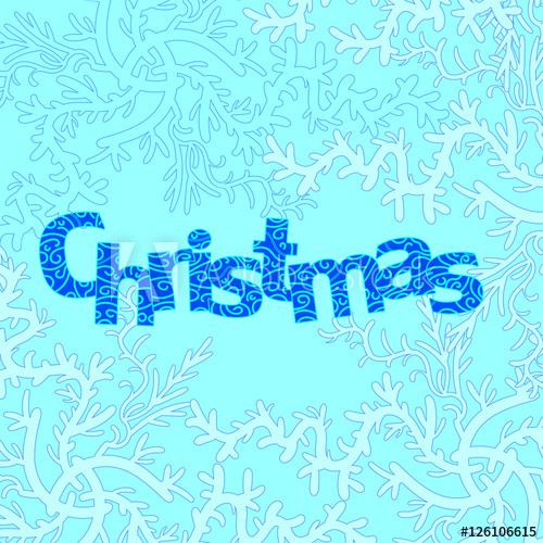 Merry Christmas Design Frozen Background 500x500 Merry Christmas Design Frozen Background