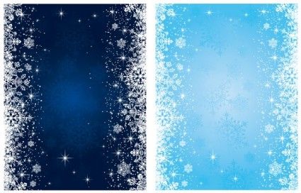 Blue Snowflake Background Vector 425x272 Blue Snowflake Background Vector