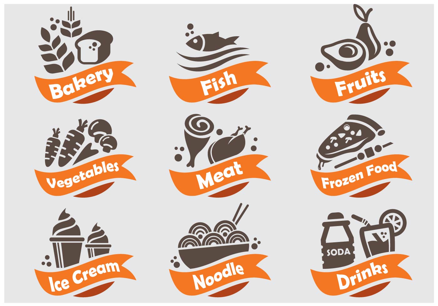 Frozen Food Brand Logos