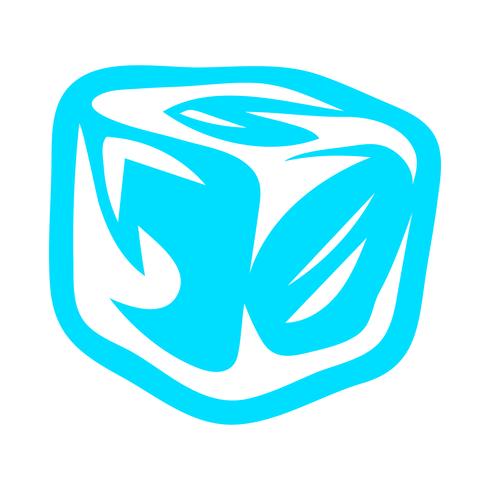 490x490 Frozen Ice Cubes For Drinks Vector