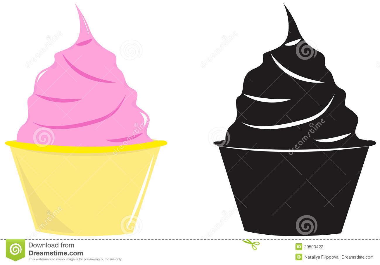 1300x908 Frozen Yogurt Silhouette