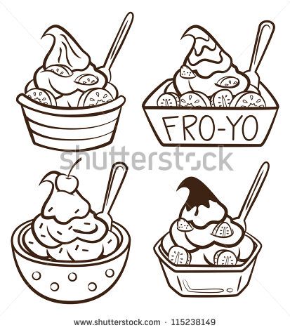 425 Frozen yogurt vector images at Vectorified.com