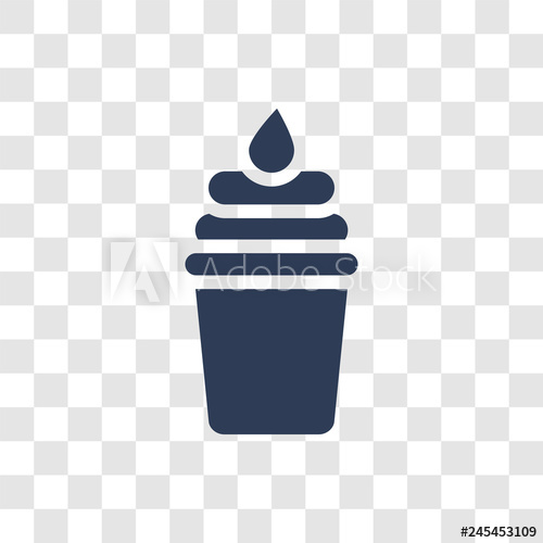 500x500 Frozen Yogurt Icon Vector
