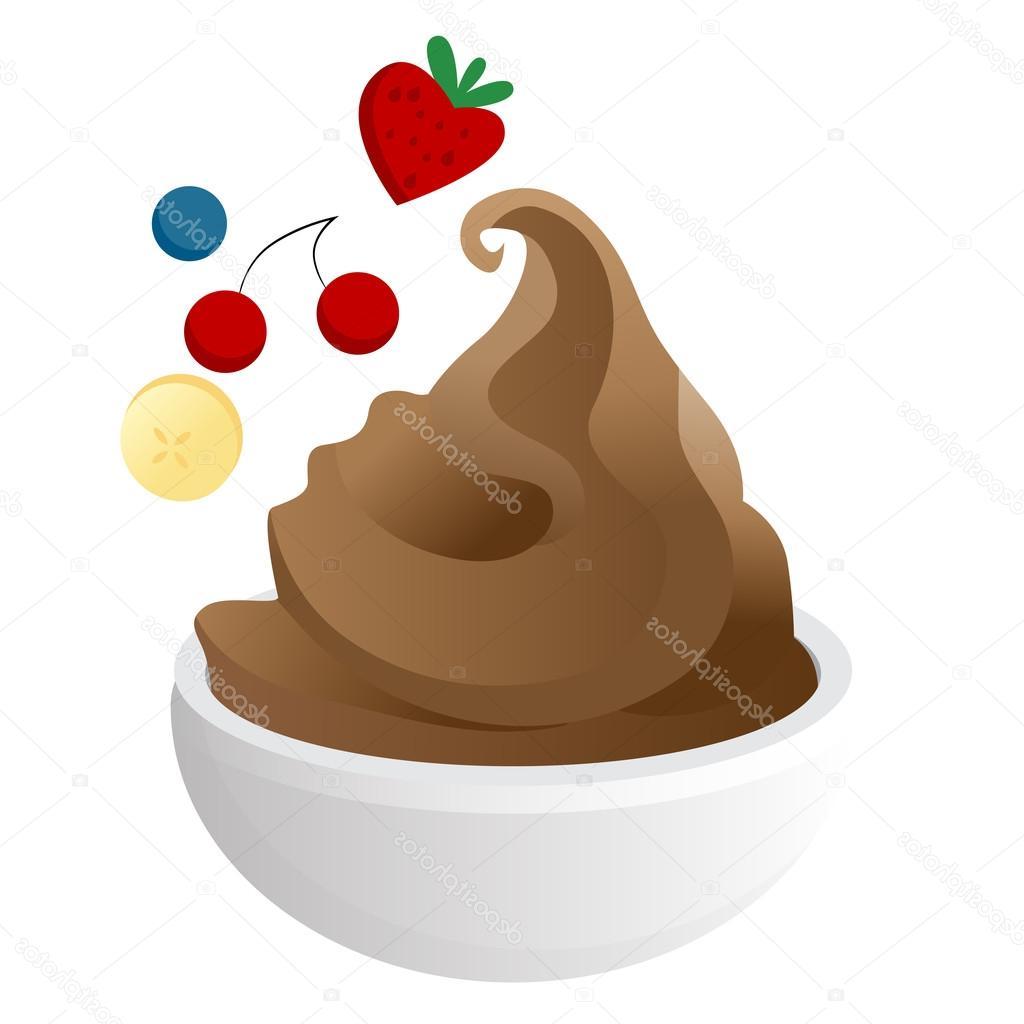 1024x1024 Best Free Chocolate Frozen Yogurt Vector Pictures Free Vector